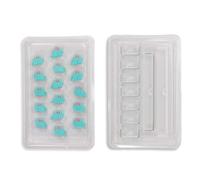Whoasyst 2Us X7+6.25Ux1 Stabilisateurs de commutateurs Haute compatibilité et construction en acier inoxydable Silents Solution de frappe Stabilisateurs de claviers mécaniques