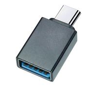 Whoasyst Adaptateur USB C mâle vers femelle pour lecture directe de disque U sur téléphones Construction métallique vers convertisseur C