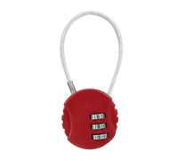 Whoasyst Câble de voyage antivol multifonction réinitialisable pour vélo, scooter, casque résistant aux déchirures