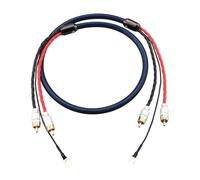 Whoasyst Câble d'interconnexion avec connecteurs plaqués or 2RCA vers 2RCA pour un son non compressé