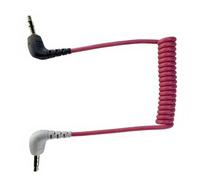 Whoasyst Câble spiralé durable pour microphone pour smartphones s'étend de 20 cm à 40 cm de longueur de 3,5 mm au câble TRRS 3,5 mm vers TRRS Link