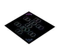 Whoasyst Carte de lecture astrologie nappe autel carré divinations table sorcellerie pont autels durables tarots tissu