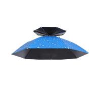 Whoasyst Chapeaux de parapluie avec bandeau étanche pliable pour la pêche, la pluie
