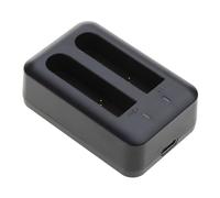 Whoasyst Chargeur USB NP40 pour charger deux batteries simultanément pour batteries NP40 5 V 2 A