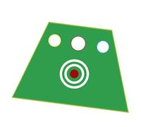 Whoasyst Cibles de rechange en tissu pour entraînement de golf - Accessoire de golf pliable