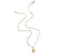 Whoasyst Collier avec pendentif pomme de pin naturel en acier inoxydable robuste pour empiler ou porter en solo simple pendentif pomme de pin, One Size, Comme décrit, Comme décrit.