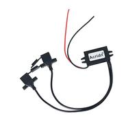 Whoasyst Convertisseur d'alimentation USB 12 V vers 5 V - Double sortie USB A - Modules antichoc pour appareils d'extérieur - Pour divers gadgets - Modules antichoc