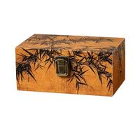 Whoasyst Élégante boîte à bijoux en bois avec organisation, ne raye pas les surfaces, parfaite pour la conservation à long terme des organisateurs en bois