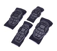 Whoasyst Ensemble d'équipement de protection de sport pour enfants comprenant genouillères, coudières, protège-genoux pour enfants âgés de 3 à 13 ans, patin à roulettes, scooter, skateboard