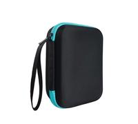 Whoasyst Étui de rangement en EVA rigide à 20 emplacements pour disque U Disk Flash Drive Banques Organisateurs avec poignée et fermetures éclair EVA USB