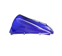 Whoasyst Excellent pare-brise avant de moto en polystyrène ABS avec finition scintillante et installation facile pour renforcer la sécurité du conducteur