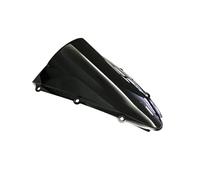 Whoasyst Excellent pare-brise avant de moto en polystyrène ABS avec finition scintillante et installation facile pour renforcer la sécurité du conducteur