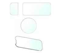 Whoasyst Film fin de 0,3 mm avec revêtement anti-traces de doigts pour réduire les taches, nettoyage facile et protection en verre trempé minimal