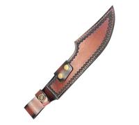 Whoasyst Gaine en cuir - Petites pochettes - Outil de coupe pratique - Parfait pour le camping - Activités de plein air - Support de coupe pour le camping