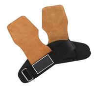 Whoasyst Gants d'entraînement en cuir épais améliorant la stabilisation du poignet pour les entraînements lourds et la prévention des callosités, double couche de protège-mains