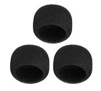 Whoasyst Général Microphone Pare-brise Noir Éponge Mousse Solide Installation Simple pour SM57 Professional Micr Spume