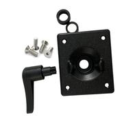 Whoasyst Gouvernail Base de poignée de commande de direction Grand petit joint pour kayak, canoë, bateau, pont de suspension, boucles de suspension, accessoires durables, grands, petits joints, base