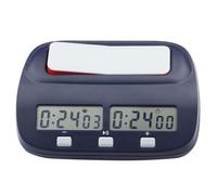 Whoasyst Horloge d'échecs numérique à affichage numérique professionnel international d'échecs ABS jeu de compte à rebours pour jeux de société