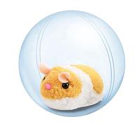 Whoasyst Jouet Balle Intelligente Souple Intégré Lapin Interactif Jouet Balle à Rouler Jouet pour Chaton Exercice