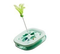 Whoasyst Jouet intelligent pour animaux de compagnie pour jouer en toute sécurité et fil d'acier pour stimuler l'instinct du développement mental des chats