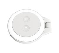 Whoasyst Lampe de remplissage de téléphone portable avec LED rechargeable par USB - Convient pour le maquillage et la vidéoconférence - Installation facile - Lumière selfie de voyage