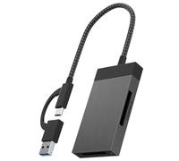 Whoasyst Lecteur de cartes compact USB 3.1 CFE B pour photographes et vidéastes professionnels