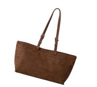 Whoasyst Like Work Sac à main spacieux pour ordinateur portable de 15 pouces étanche à bandoulière réglable, café, One Size