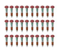 Whoasyst Lot de 10/20/30 stylos à bille 4 couleurs avec motif balle de sport pour étudiants - Marqueur multicolore