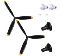 Whoasyst Lot de 2 hélices à haute efficacité pour avions de combat et avions de voltige aérienne, accessoires d'hélice légers