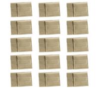 Whoasyst Lot de 30 sacs cadeaux en cuir synthétique tendance pour ranger des bijoux, des petites bagues et des colliers faits à la main