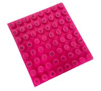 Whoasyst Lot de 64 housses de clavier surélevées en silicone souple pour taper confortablement les touches autocollantes ergonomiques