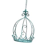Whoasyst Modélisation Panier suspendu Country Suspendu Pot de Fleurs Balcon Fer Art Plante Récipient Scènes Jardin Décoration Extérieur Présentoir