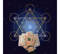 Whoasyst Nappe de divination, tapis de tarot, autels, tissu oracles, accessoires de jeu de société de divination, cartes de tarot