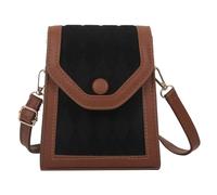 Whoasyst Petit sac à main tendance vintage pour femme - Convient pour transporter des téléphones - Petite épaule élégante en polyuréthane pour femmes et filles - Sac à main vintage avec sangle