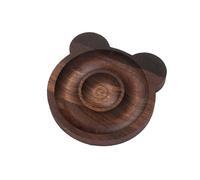 Whoasyst Plateau de fabrication de bijoux en bois pour fabrication de bijoux - Texture bois pour collier et plateau à perles en noyer