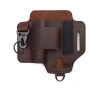 Whoasyst Poches multi-outils organisateurs gaines pochettes sac banane étui lampe de poche holsters extérieur suspendu ceinture sac durable étui lampe de poche holsters porte-stylo pour outils clip