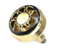 Whoasyst Poignée de roue de ligne de pêche - Poignée de rechange entièrement en métal - Moulinets de moulage pour appâts d'eau douce et salée