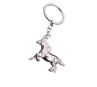 Whoasyst Porte-clés avec pendentif cheval pour une utilisation polyvalente sur clés, sacs et téléphones portables, accessoire de mode sac à dos, porte-clés élégant pendentif cheval, D, taille unique