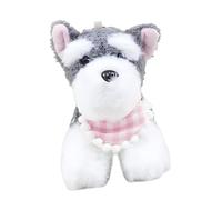 Whoasyst Porte-clés tendance en forme de chien schnauzer qui ajoute de la personnalité à vos accessoires quotidiens pour un usage quotidien, a, taille unique