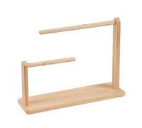 Whoasyst Présentoir à bijoux en bois robuste à plusieurs niveaux pour économiser de l'espace - Accessoire pour la maison, la boutique, un usage quotidien - Support à bijoux pour colliers