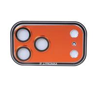 Whoasyst Protecteurs d'appareil photo en aluminium pour téléphone 17 - Résistant à la corrosion - Pas d'interférences - Design clignotant - Film de protection d'objectif d'appareil photo