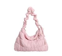Whoasyst Sac à bandoulière plissé de grande capacité, sac à bandoulière pratique en nylon, sac à main décontracté multifonction pour les trajets quotidiens, sac froncé inspiré du nuage, a