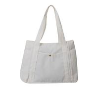 Whoasyst Sac à bandoulière pour femme - Grande capacité - Tendance - Pour faire du shopping - Style décontracté - Pour étudiant - École - Grande capacité - Sac à main tendance pour étudiant ou école