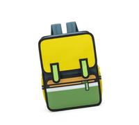 Whoasyst Sac à dos en tissu Oxford pour enfants avec motifs de dessins animés pour l'école maternelle, sacs à livres décontractés pour les amateurs d'anime, sac à dos d'anime, jaune