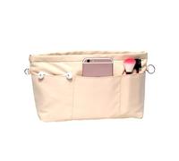 Whoasyst Sac à main compact et pratique en nylon multi-poches, parfait pour les voyages, les études et le travail, organiseurs portables, solution polyvalente, compacte et légère, adaptée