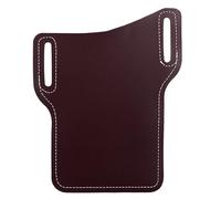 Whoasyst Sac banane vintage en cuir pour homme avec clip de ceinture pour téléphone portable, étui de voyage, pochette pour téléphone portable, pochette pour homme