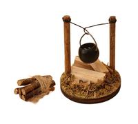 Whoasyst Scène rurale miniature à l'échelle 1/12 pour maisons de poupées, décoration paysagère, bureau, salon, bureau, maison de poupée, accessoires