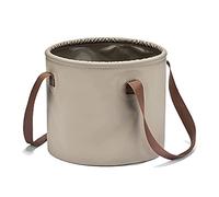 Whoasyst Seau de camping conteneur de stockage d'eau 10/20 L portable pliable baignoire de pêche bassin de lavage pour la randonnée 7,5/5 gallons