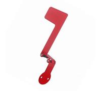 Whoasyst Support de boîte aux lettres contemporain en métal simple à installer avec fonction d'alerte au courrier, antirouille pour décoration de jardin, support de boîte aux lettres en métal