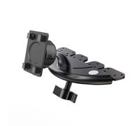 Whoasyst Support de téléphone compact pour voiture - Joint à rotule rotatif à 360 degrés - Ajustement universel - Installation facile pour une navigation sûre - Insertion stable - Support de téléphone